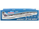 Airbus A350-1000 Commercial Aircraft Qatar Airways A7-ANA Gray Tail Graphics Snap-Fit 1/200 Plastic Model Skymarks SKR1074