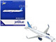 Airbus A321neo Commercial Aircraft JetBlue Airways N2180J White with Blue Tail 1/400 Diecast Model Airplane GeminiJets GJ2288