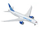 Boeing 787 8 Commercial Aircraft United Airlines N26902 White with Blue Tail 1/400 Diecast Model Airplane GeminiJets GJ2329