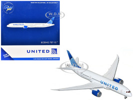 Boeing 787 8 Commercial Aircraft United Airlines N26902 White with Blue Tail 1/400 Diecast Model Airplane GeminiJets GJ2329