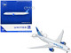 Boeing 787 8 Commercial Aircraft United Airlines N26902 White with Blue Tail 1/400 Diecast Model Airplane GeminiJets GJ2329