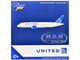 Boeing 787 8 Commercial Aircraft United Airlines N26902 White with Blue Tail 1/400 Diecast Model Airplane GeminiJets GJ2329