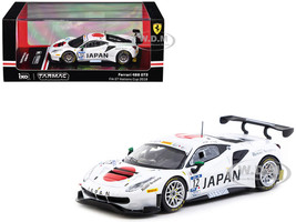 Ferrari 488 GT3 #12 Tamotsu Kondo Ken Seto Team Japan FIA GT Nations Cup 2018 Hobby64 Series 1/64 Diecast Model Car Tarmac Works T64-072-18GTN12