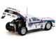 Lancia 037 Rally #1 Walter Rohrl Christian Geistdorfer Martini Racing Winner Rallye Monte Carlo 1983 Hobby64+ Series 1/64 Diecast Model Car Tarmac Works T64P-TL002-83RMC01