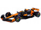 McLaren MCL38 #4 Lando Norris OKX Winner Formula One F1 Miami GP 2024 with Display Case 1/24 Diecast Model Car Bburago 28033LN