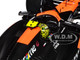 McLaren MCL38 #4 Lando Norris OKX Winner Formula One F1 Miami GP 2024 with Display Case 1/24 Diecast Model Car Bburago 28033LN