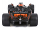 McLaren MCL38 #81 Oscar Piastri OKX Formula One F1 Miami GP 2024 with Display Case 1/24 Diecast Model Car Bburago 28033OP