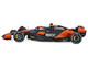 McLaren MCL38 #81 Oscar Piastri OKX Formula One F1 Miami GP 2024 with Display Case 1/24 Diecast Model Car Bburago 28033OP