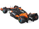 McLaren MCL38 #81 Oscar Piastri OKX Formula One F1 Miami GP 2024 with Display Case 1/24 Diecast Model Car Bburago 28033OP