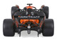 McLaren MCL38 #81 Oscar Piastri OKX Formula One F1 Miami GP 2024 with Display Case 1/24 Diecast Model Car Bburago 28033OP