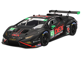 Lamborghini Huracan GT3 EVO2 #45 Graham Doyle Danny Formal Ashton Harrison Kyle Marcelli Wayne Taylor Racing with Andretti 24 Hours of Daytona 2024 1/18 Model Car Top Speed TS0577