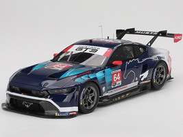 Ford Mustang GT3 #64 Christopher Mies Mike Rockenfeller Harry Tincknell Ford Multimatic Motorsports 24 Hours of Daytona 2024 1/18 Model Car Top Speed TS0585