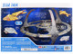 Skill 2 Model Kit Deep Space 9 Space Station with USS Defiant NX 74205 Space Ship and Cadassian Keldon Class Cruiser Star Trek Deep Space Nine 1993 1999 TV Series 1/3300 Scale Model AMT AMT1245