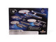Skill 2 Model Kit U S S Enterprise Four Ship Set Star Trek 1/2500 Scale Model AMT AMT1485