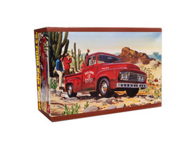 Skill 2 Model Kit 1953 Ford Pickup Truck Baja Patrol 1/25 Scale Model AMT AMT1505