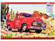 Skill 2 Model Kit 1953 Ford Pickup Truck Baja Patrol 1/25 Scale Model AMT AMT1505