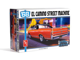 Skill 2 Model Kit 1968 Chevrolet El Camino Street Machine 1/25 Scale Model AMT AMT1484
