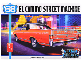 Skill 2 Model Kit 1968 Chevrolet El Camino Street Machine 1/25 Scale Model AMT AMT1484