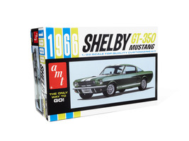 Skill 2 Model Kit 1966 Shelby Mustang GT-350 1/25 Scale Model AMT AMT1491