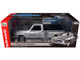 1968 Chevrolet C10 Stepside Pickup Truck Silver Metallic 1/18 Diecast Model Car Auto World AW324