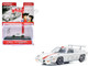 Lotus Europa RHD Right Hand Drive White with Red Stripe The Circuit Wolf Manga 1/64 Diecast Model Car Kyosho 07009B1