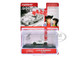 Lotus Europa RHD Right Hand Drive White with Red Stripe The Circuit Wolf Manga 1/64 Diecast Model Car Kyosho 07009B1