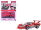 Yatabe RS #17 Red The Circuit Wolf Manga 1/64 Diecast Model Car Kyosho 07009B2