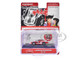 Lancia Stratos #10 White and Red The Circuit Wolf Manga 1/64 Diecast Model Car Kyosho 07009B3