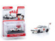 Nissan Fairlady RHD Right Hand Drive White with Red Graphics The Circuit Wolf Manga 1/64 Diecast Model Car Kyosho 07009B4