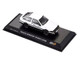 Toyota Sprinter Trueno AE86 RHD Right Hand Drive White and Black with Graphics Initial D Manga 1/64 Diecast Model Car Kyosho 07057A1B