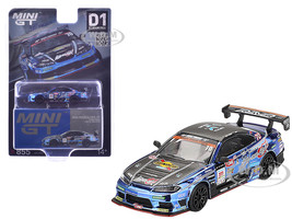 Nissan Silvia S15 D MAX RHD Right Hand Drive #70 Masashi Yokoi D MAX Racing D1 Grand Prix 2023 Limited Edition 1/64 Diecast Model Car Mini GT MGT00855