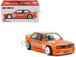 BMW M3 KaidoHaus V1 #30 Orange Designed by Jun Imai Kaido House Special 1/64 Diecast Model Car Mini GT KHMG177