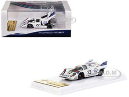 Porsche 917K #22 Gijs van Lennep Helmut Marko Martini Racing Winner 24 Hours of Le Mans 1971 Curitiba64 Series 1/64 Diecast Model Car Tarmac Works CWB64-002-LMW22