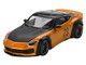 Nissan Fairlady Z #23 LB NATION WORKS LB Gold Metallic with Matt Black Hood and Black Top Limited Edition 1/64 Diecast Model Car Mini GT MGT00782