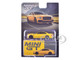 Bentley Flying Spur Monaco Yellow with Black Top Limited Edition 1/64 Diecast Model Car Mini GT MGT00955