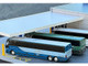 Greyhound Bus Station Diorama EZ Assembly Kit 1/87 (HO) Model Iconic Replicas 87-0599