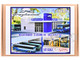 Greyhound Bus Station Diorama EZ Assembly Kit 1/87 (HO) Model Iconic Replicas 87-0599