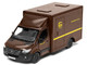 Mercedes Benz Sprinter Van UPS Worldwide Services Brown 1/48 Diecast Model Car Kinsmart KT5476D