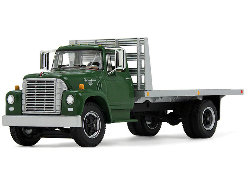 1970s International Loadstar Flatbed Truck Shanter Green 1/64 Diecast Model DCP/First Gear 60-2039