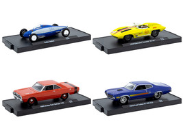 Auto Drivers Set of 4 pieces in Blister Packs Release 126 Limited Edition to 9600 pieces Worldwide 1/64 Diecast Model Cars M2 Machines 11228-126