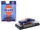 1969 Chevrolet Camaro Custom #20 Gulf Oil Dark Blue and Orange Limited Edition to 5500 pieces Worldwide 1/64 Diecast Model Car M2 Machines 31500-HS59