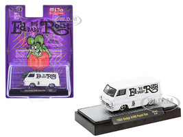 1964 Dodge A100 Panel Van Ed Big Daddy Roth Rat Fink White Limited Edition to 4950 pieces Worldwide 1/64 Diecast Model Car M2 Machines 31500-MJS85