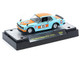 1971 Nissan Skyline GT R RHD Right Hand Drive #15 Gulf Oil Light Blue and Orange Auto Lifts Series Limited Edition to 3300 pieces Worldwide 1/64 Diecast Model Car M2 Machines 37000-MJS01