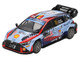 Hyundai i20 N Rally1 Hybrid #11 Thierry Neuville Martijn Wydaeghe Winner Rallye Monte Carlo 2024 Limited Edition 1/64 Diecast Model Car Mini GT MGT00871