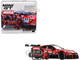 Nissan GT R NISMO #23 Tsugio Matsuda Ronnie Quintarelli MOTUL AUTECH Winner Suzuka Super GT Series 2021 with Matsuda Figure Limited Edition 1/64 Diecast Model Car Mini GT MGT00875