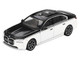 BMW i7 xDrive60 Dravit Alpine White and Black Sapphire Limited Edition 1/64 Diecast Model Car Mini GT MGT00959