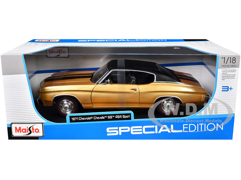 ミニカー 1971 Chevrolet Chevelle SS 454 1/18 Maisto 1:18 Scale 1971 Chevrolet Chevelle 454 SS Sport Coupe in