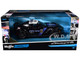 2015 Chevrolet Corvette Z06 Police Black with Blue Stripes and White Top Maisto Design Authority Series 1/24 Diecast Model Car Maisto 32516CHP