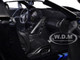2015 Chevrolet Corvette Z06 Police Black with Blue Stripes and White Top Maisto Design Authority Series 1/24 Diecast Model Car Maisto 32516CHP