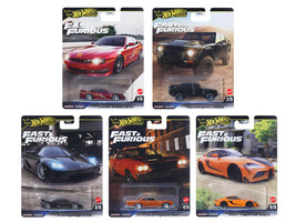 Fast & Furious 2025 5 piece Set L Model Cars Hot Wheels HNW46-956L